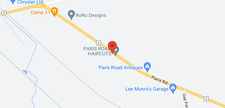 map of 571 PARIS Road